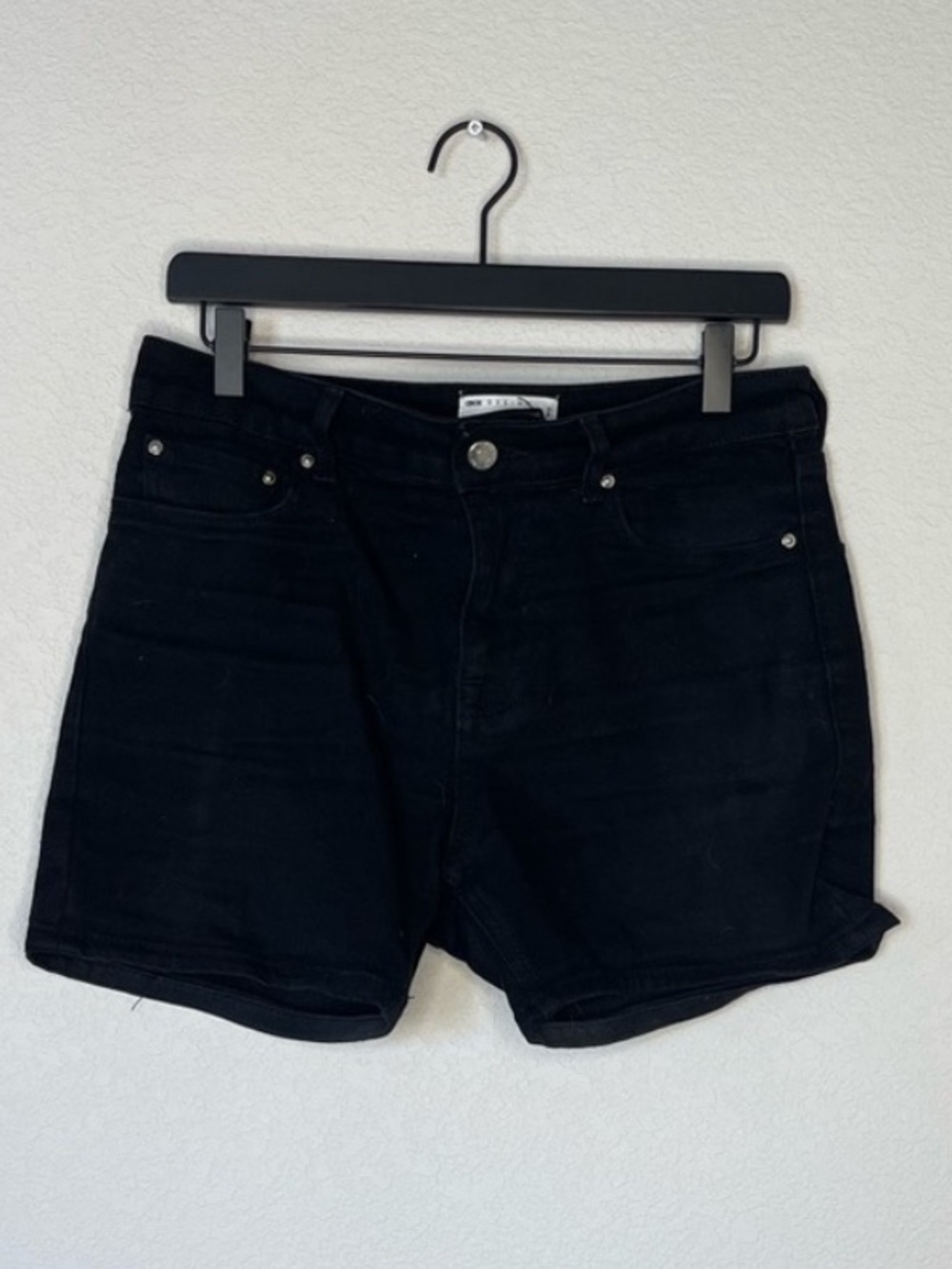 ASOS Short Black Jean Shorts
